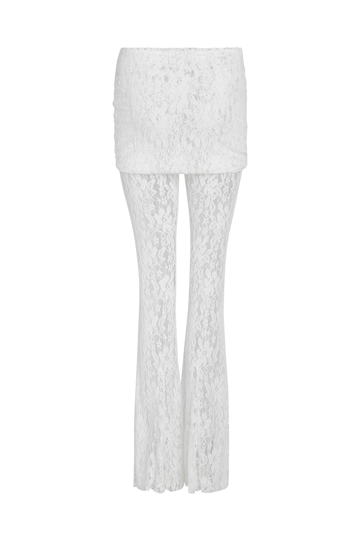 KYLEAH PANT - WHITE : LACE