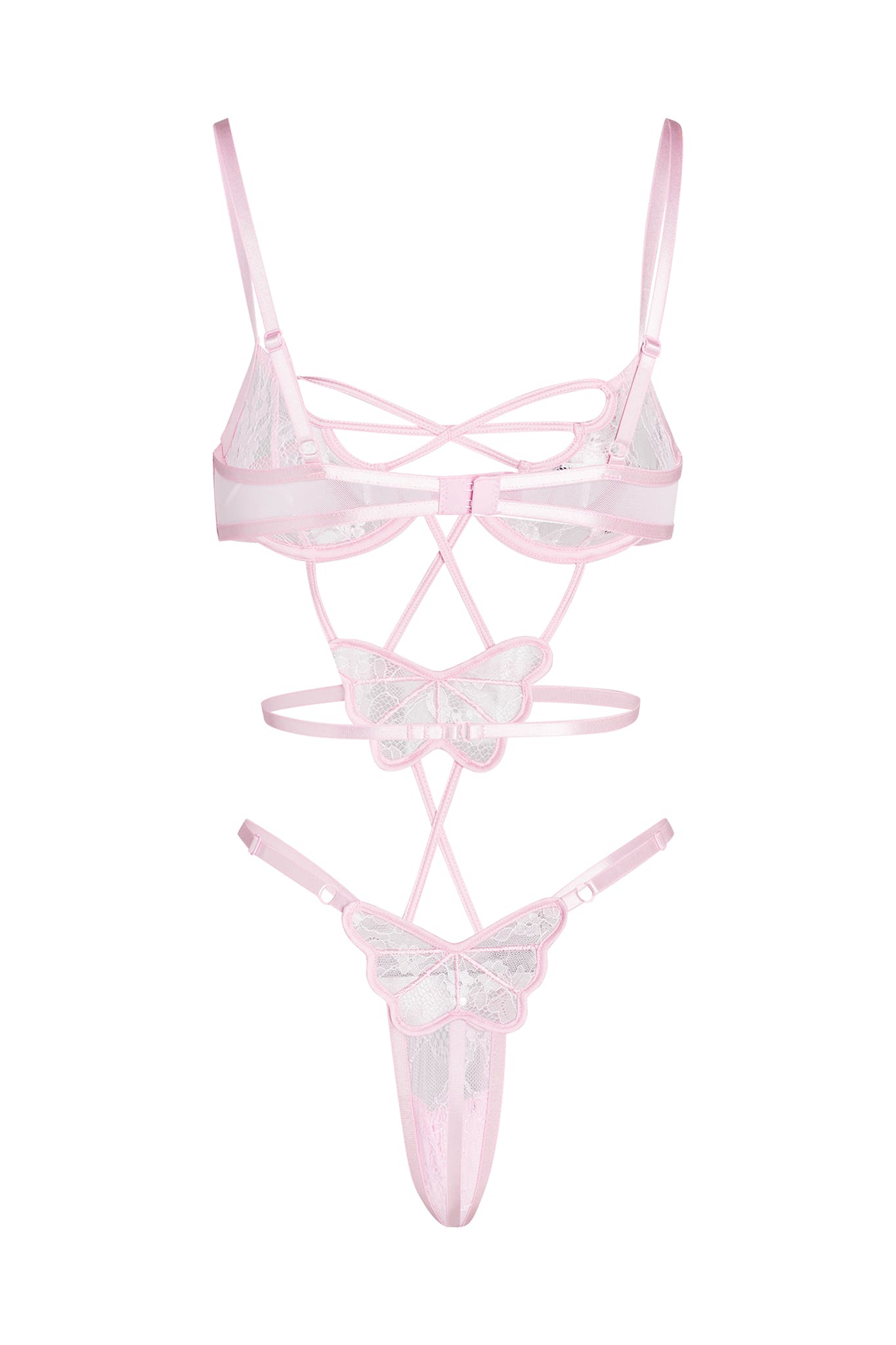 INDISSA BODYSUIT - PINK : LIGHT PINK