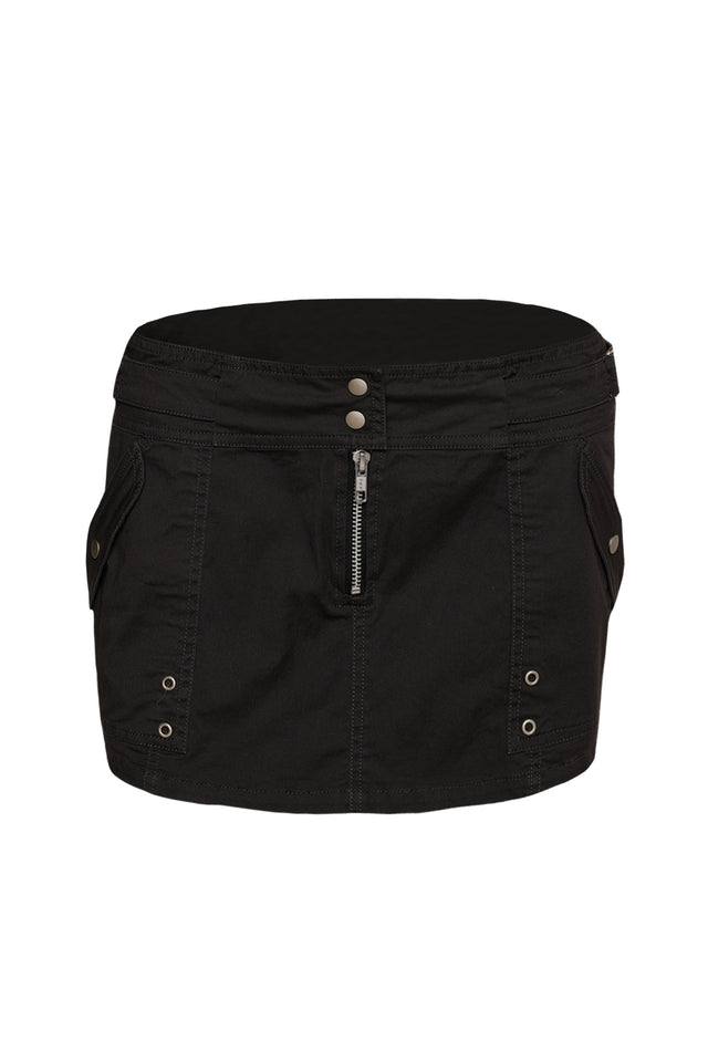 JETTA MINI SKIRT - BLACK