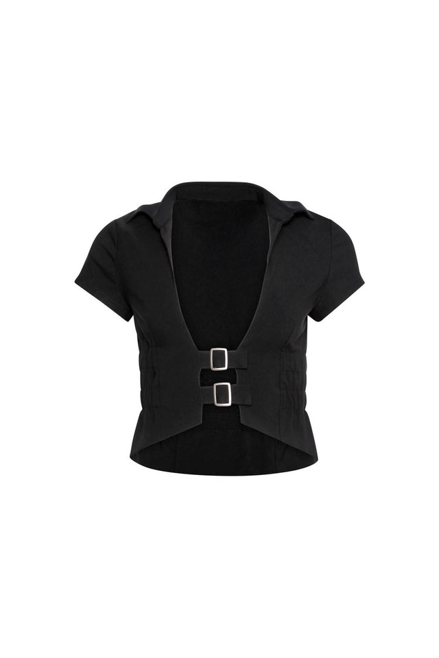 REIN TOP - BLACK