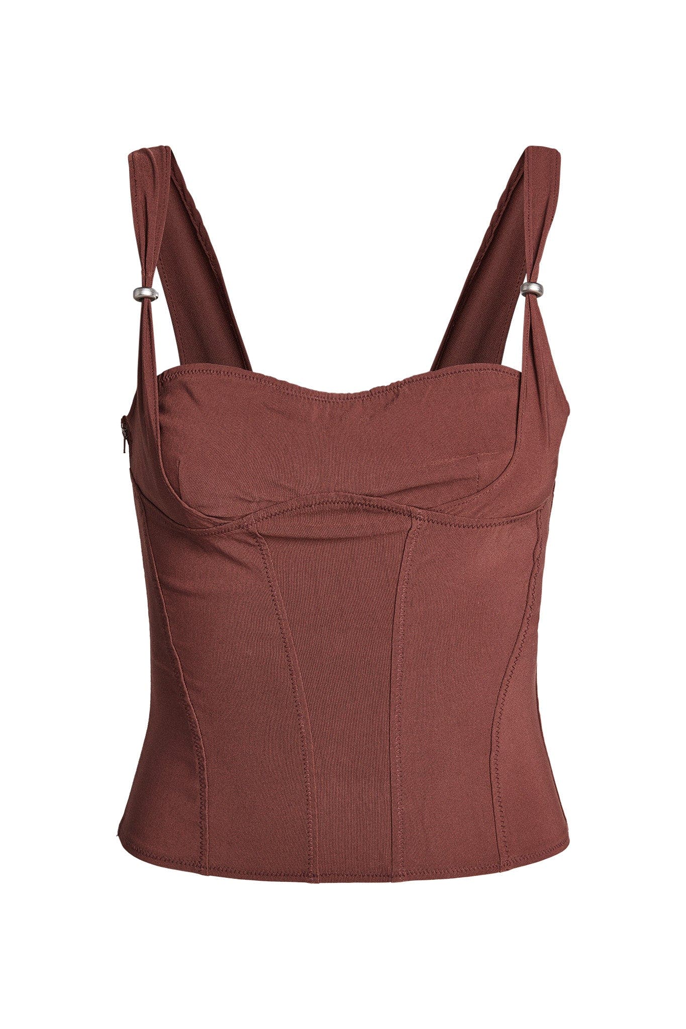 IDEZ CORSET - NEUTRAL : CHOCOLATE