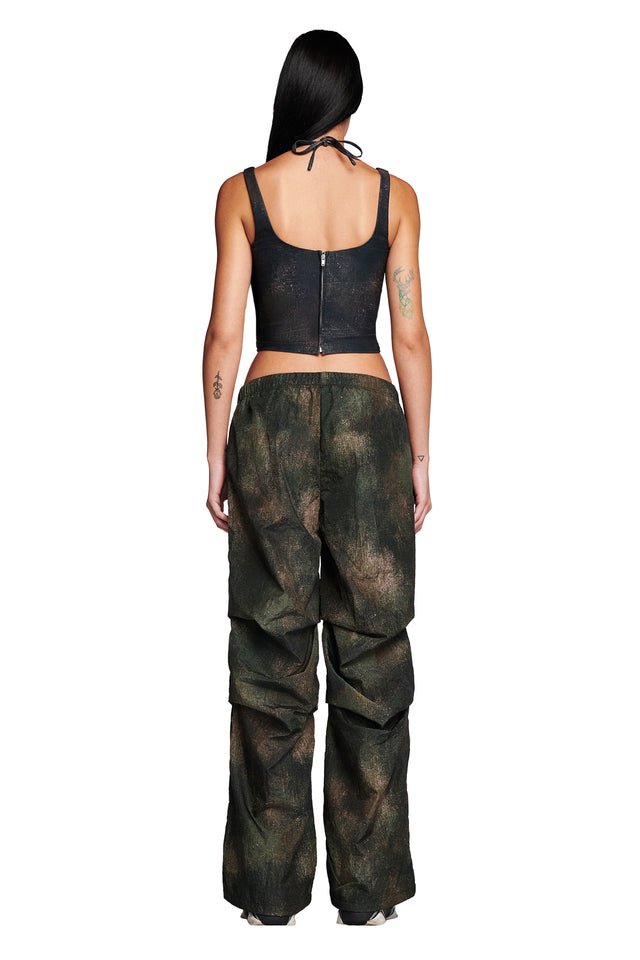 ISHTA PANT - BLACK : SPRAY