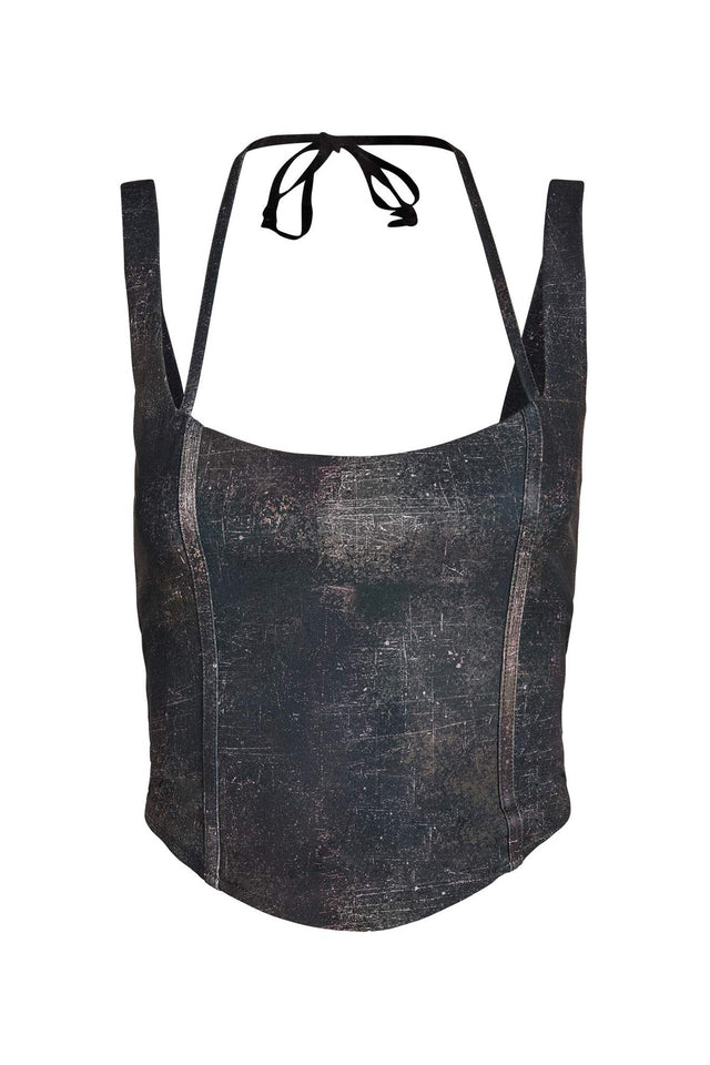 ELORI CORSET - BLACK : SPRAY