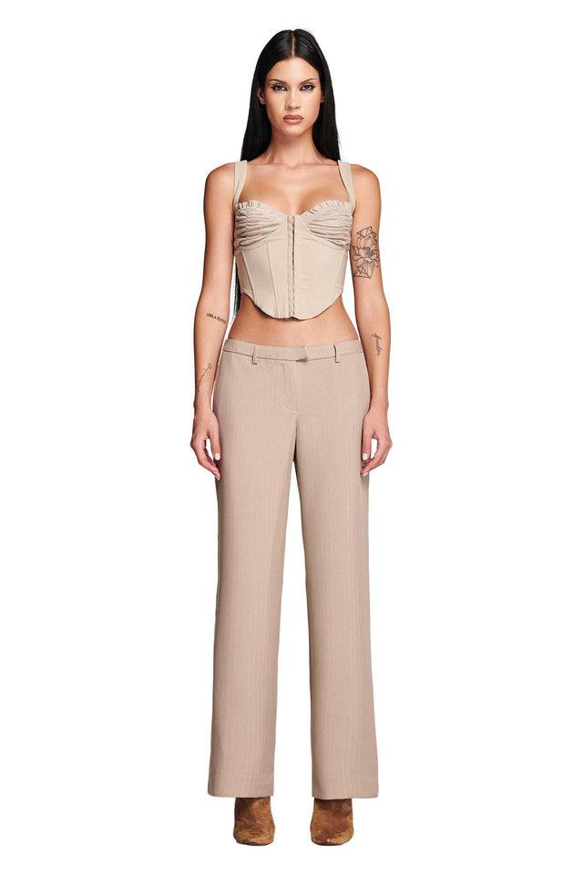 LOTTY PANT - NEUTRAL : MUSHROOM