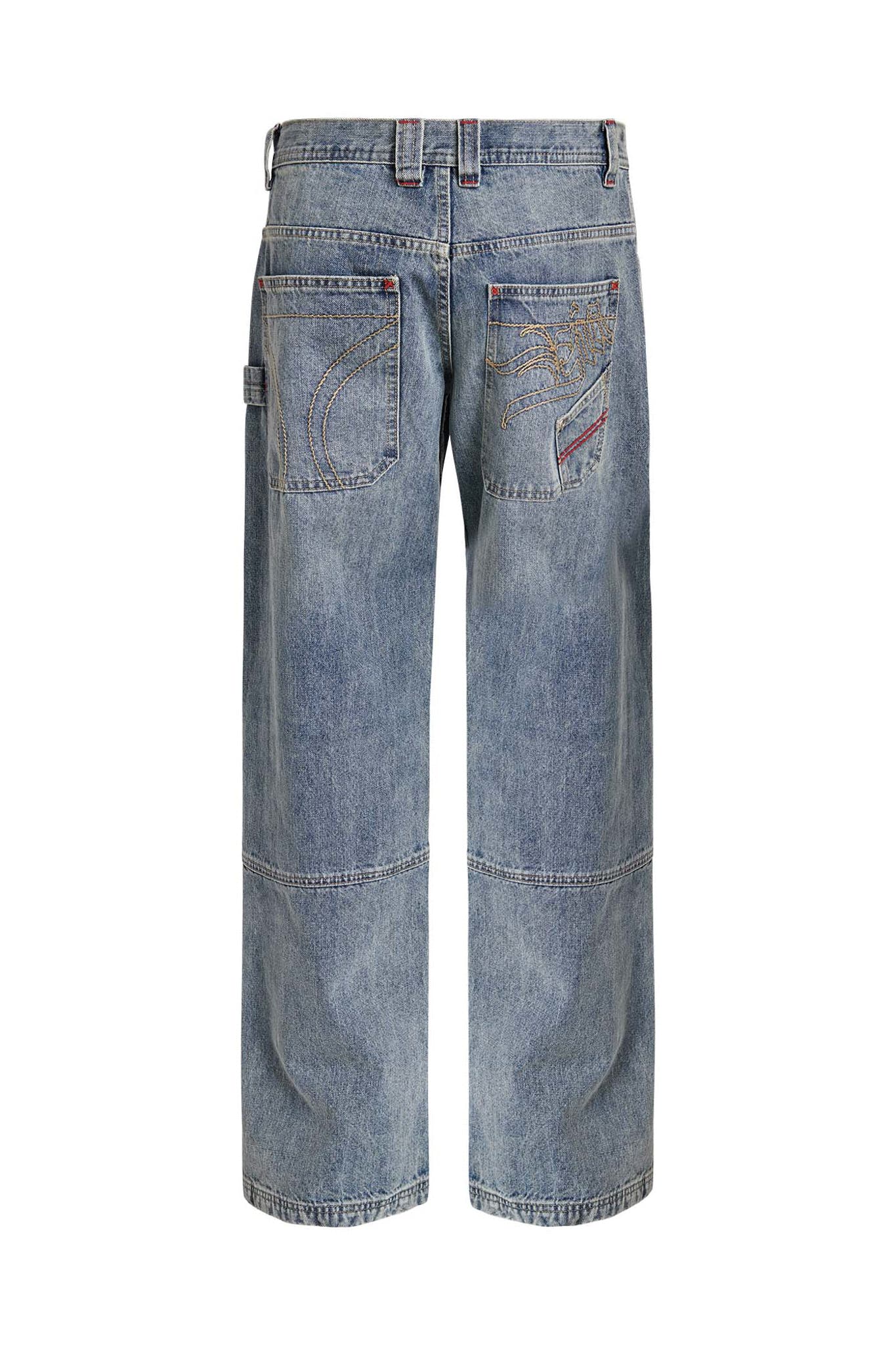 KARAI CARGO PANT - BLUE : DENIM BLUE