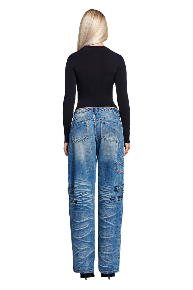 BANKS JEAN - BLUE : DENIM BLUE