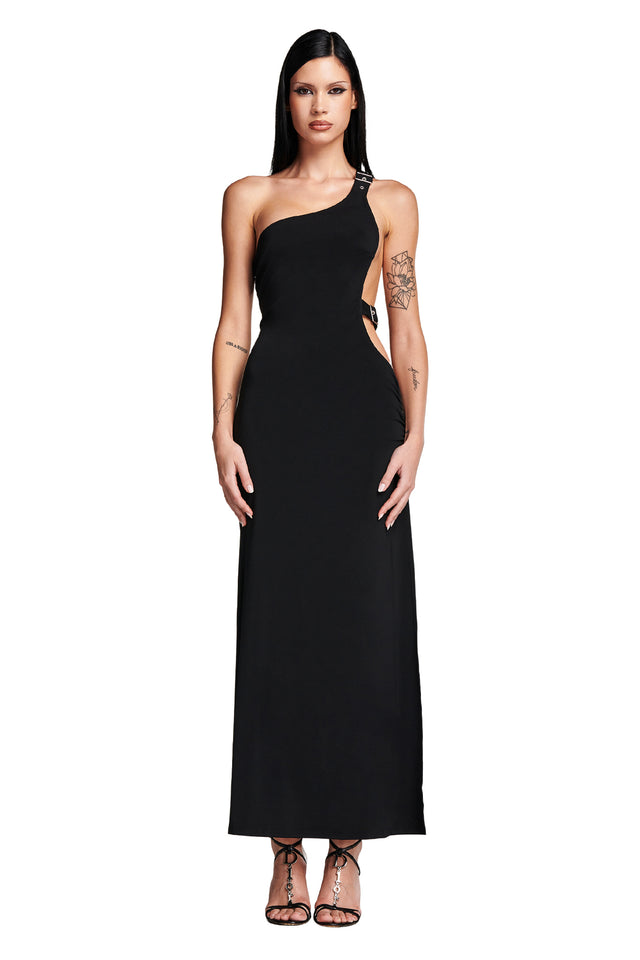 TIFFANIE MAXI DRESS - BLACK