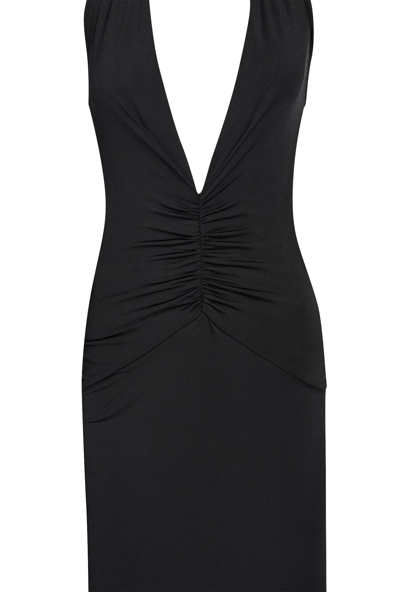 ORSON MIDI DRESS - BLACK