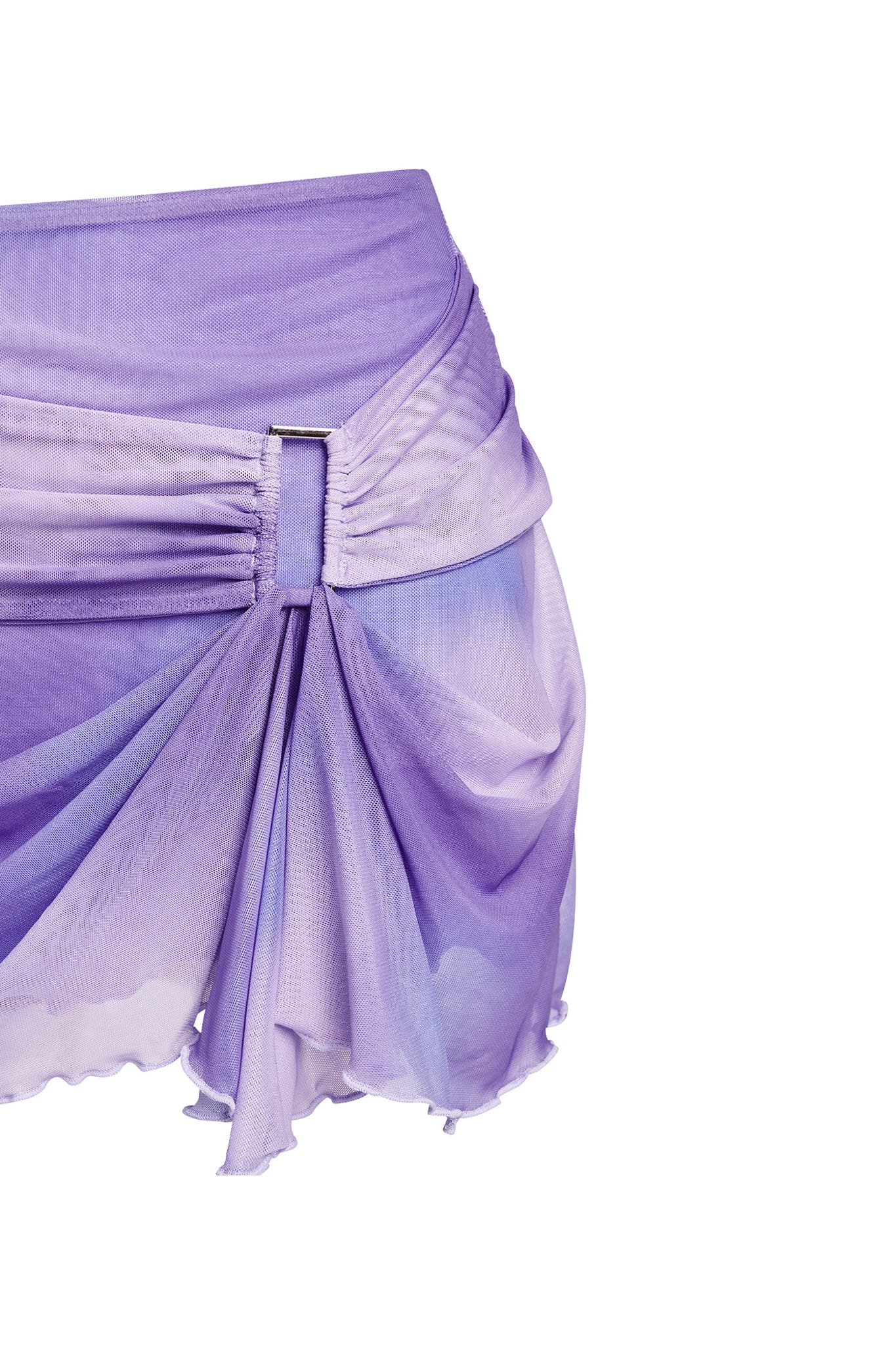 KARA MESH SKIRT - PURPLE : OMBRE : PURPLE HAZE