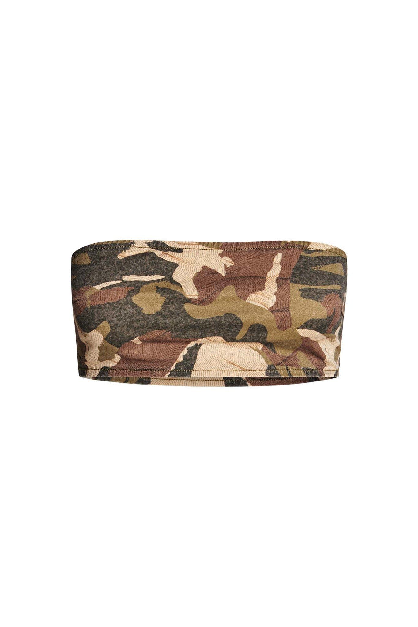 EYDIS BANDEAU - GREEN : CAMOUFLAGE