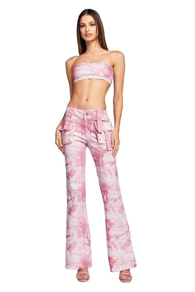 EYDIS BANDEAU - PINK : CAMO