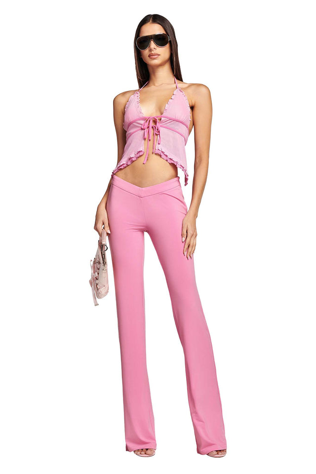 MARLAI PANT - PINK : PASTEL PINK