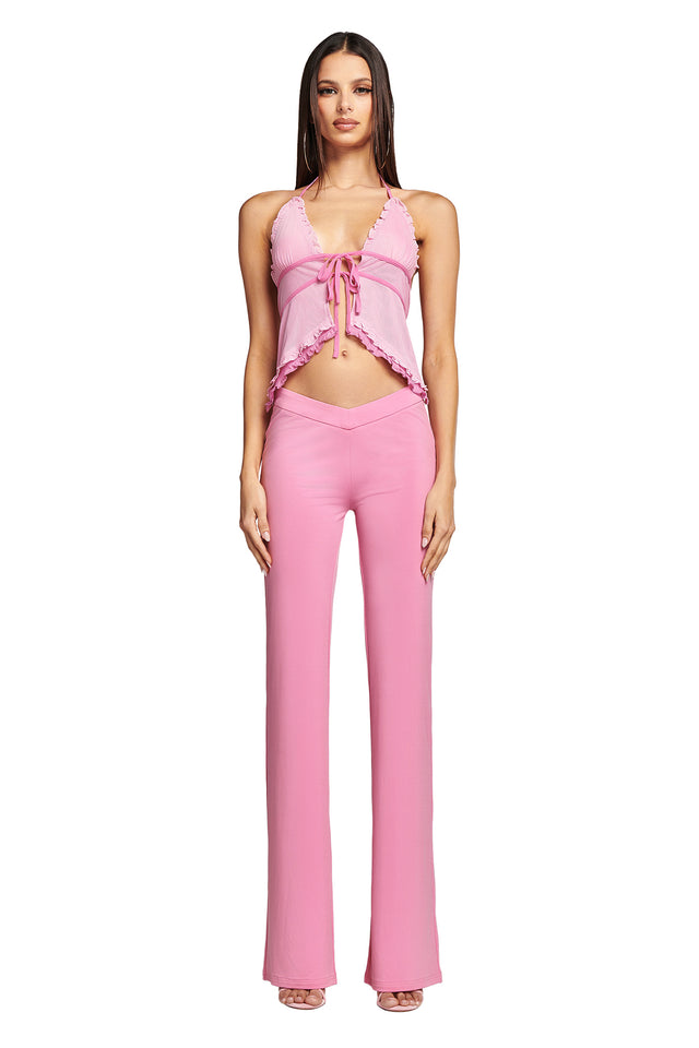 MARLAI PANT - PINK : PASTEL PINK