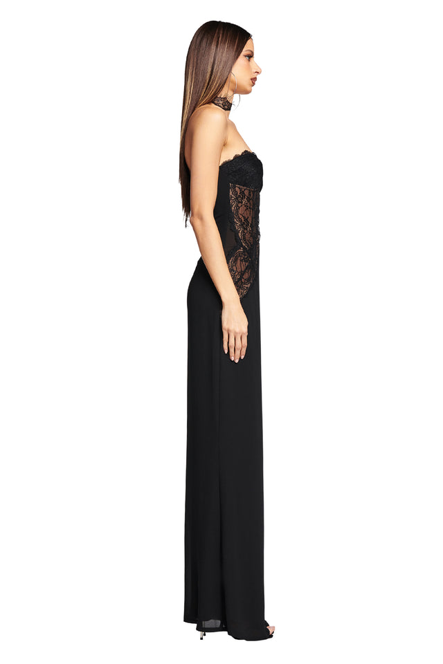 DEMIE MAXI DRESS - BLACK