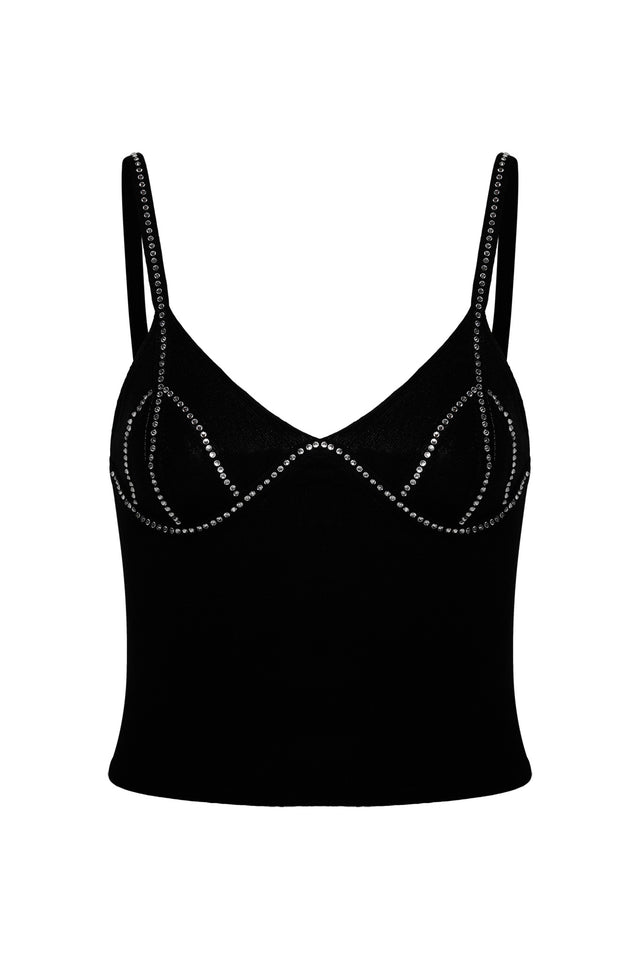 SAVV TOP - BLACK