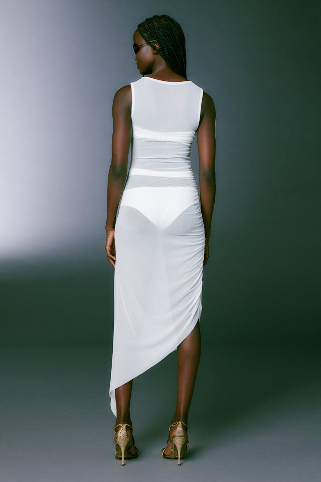 ZADA DRESS - WHITE