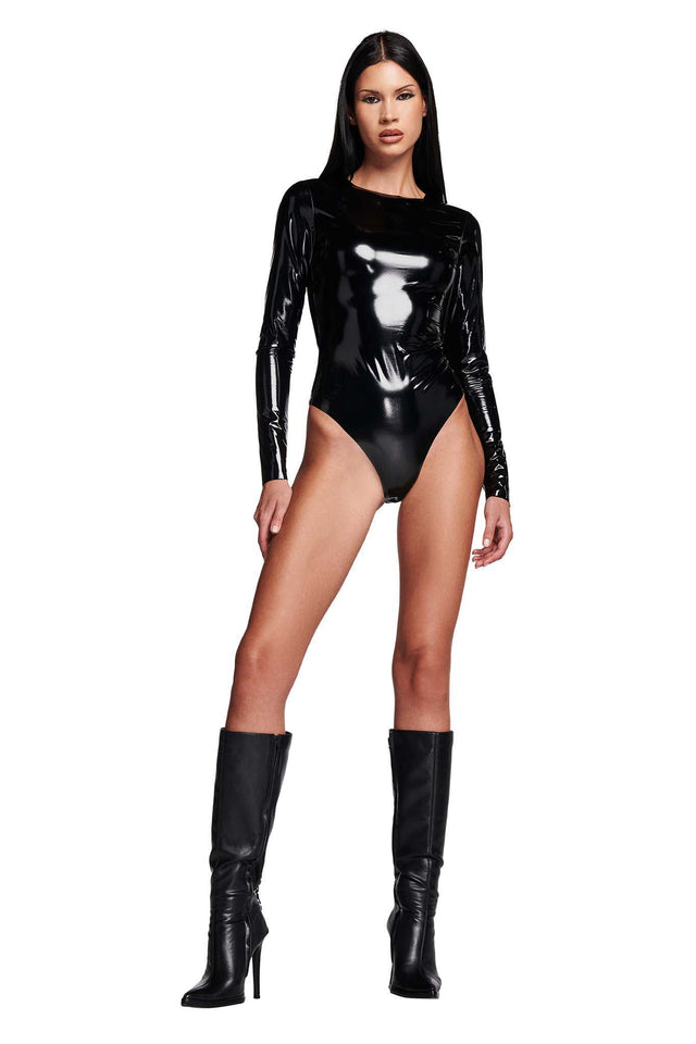 AIN BODYSUIT - BLACK