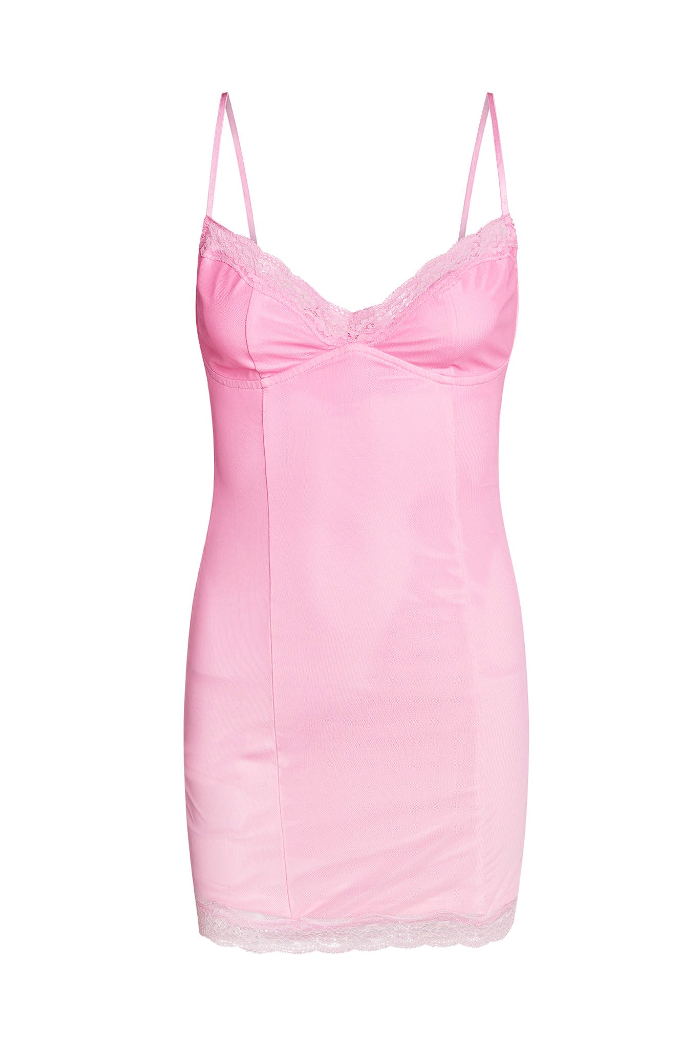 GIANNA CAMI DRESS - PINK : OMBRE