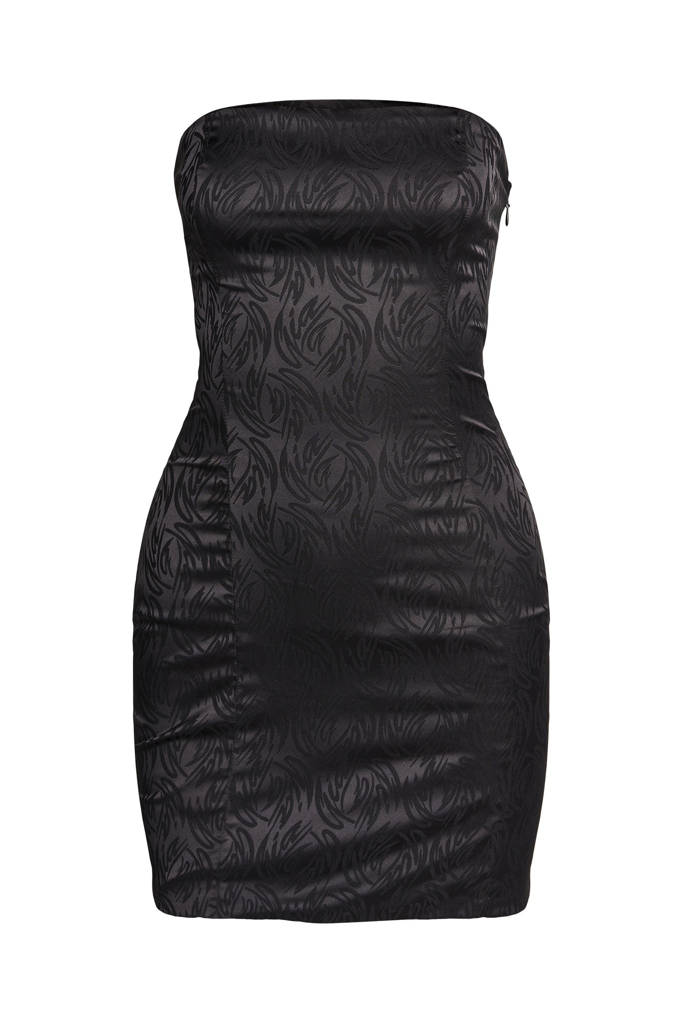 MINKA DRESS - BLACK : MONOGRAM