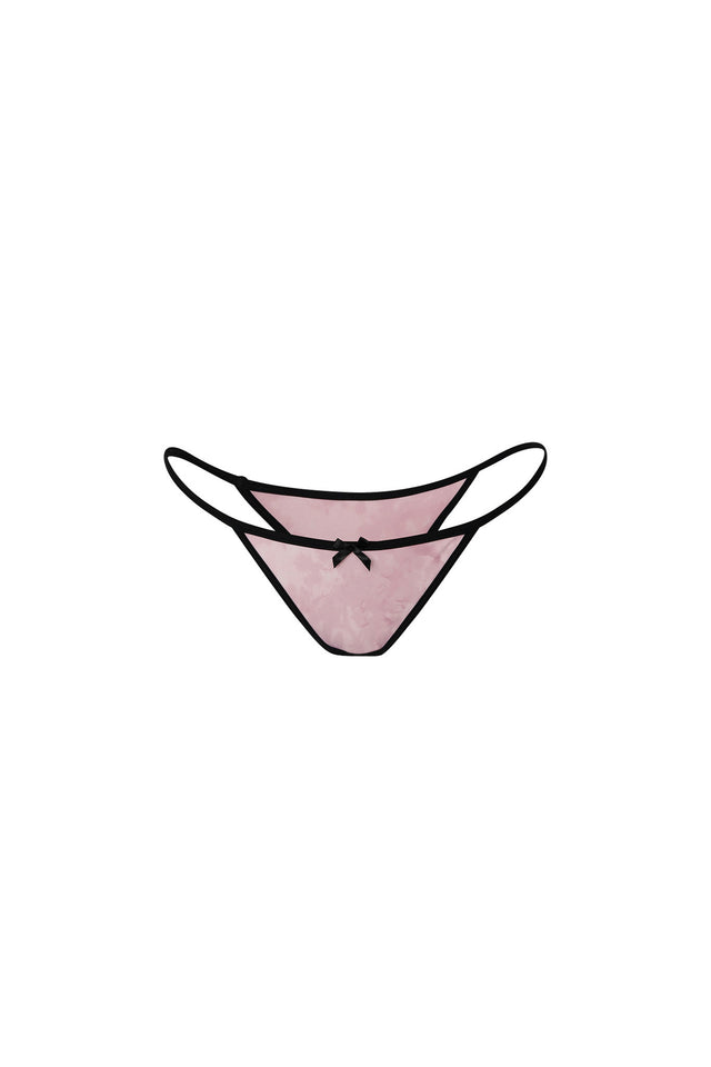 IZZE BIKINI BOTTOM - PINK : ROSE QUARTZ