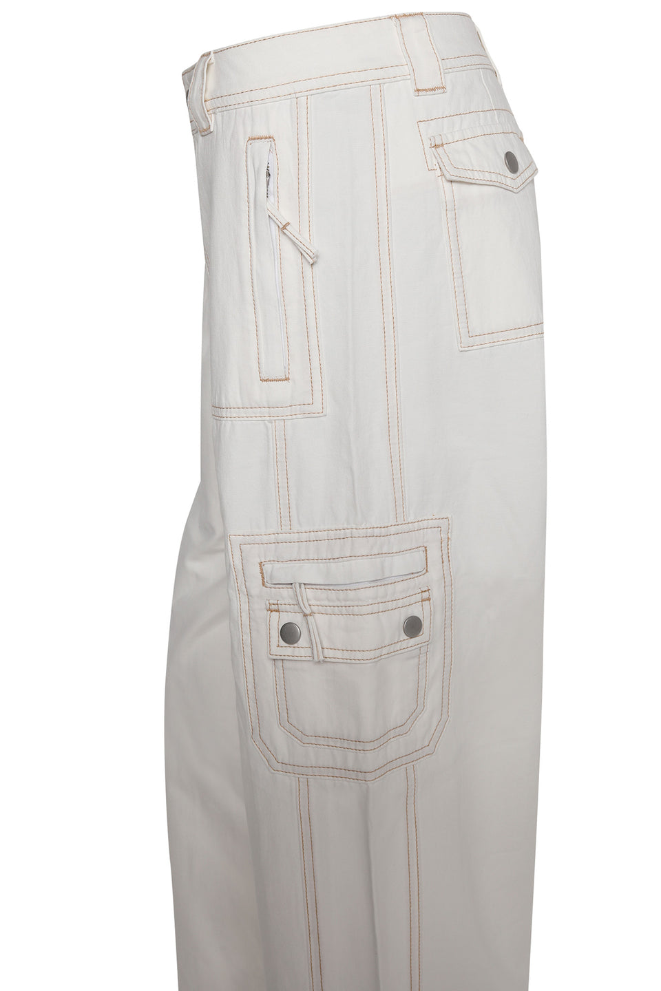 HARLIN PANT - WHITE/TAN – I.AM.GIA Rest of World