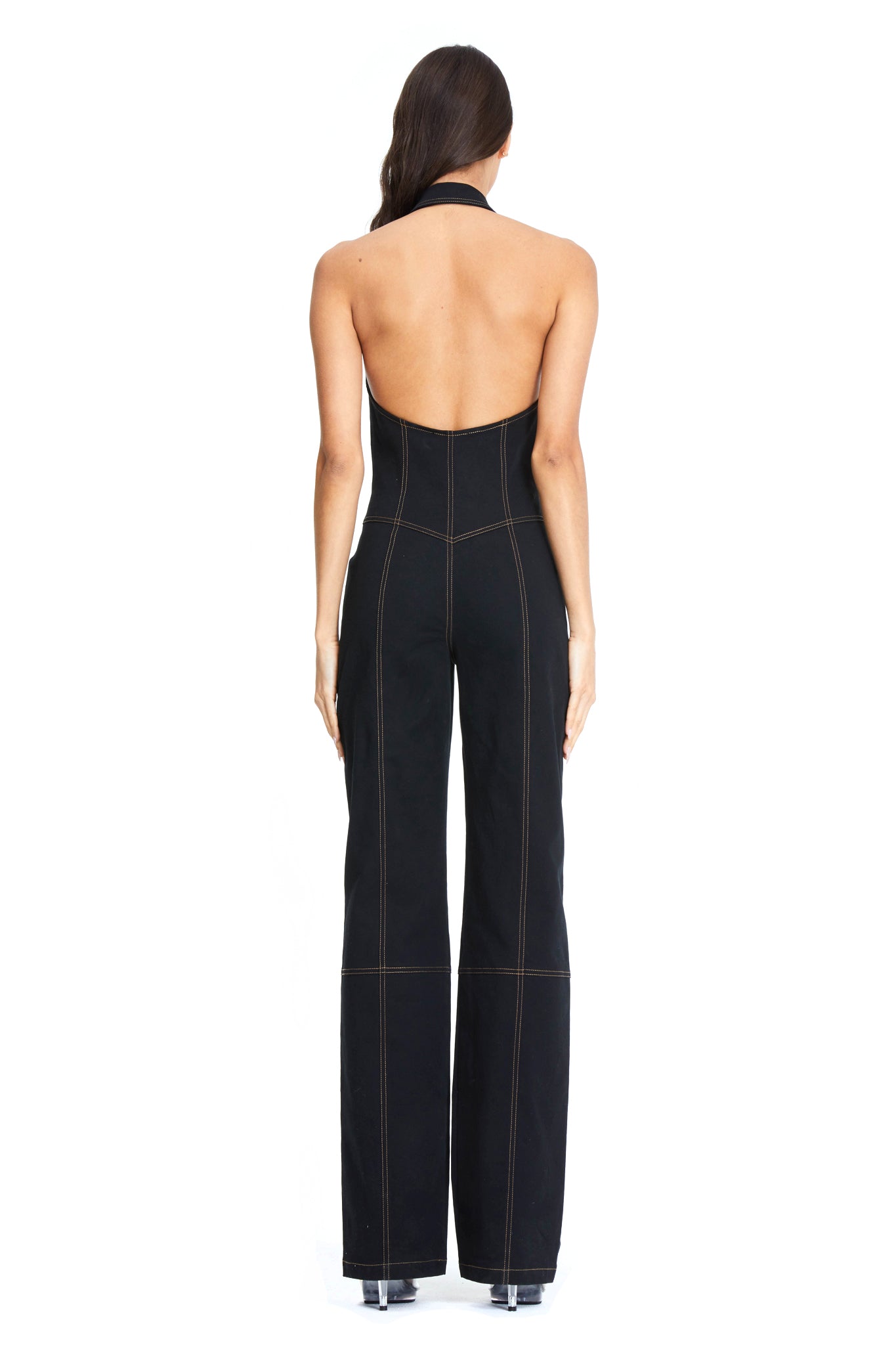 i am gia black jumpsuit