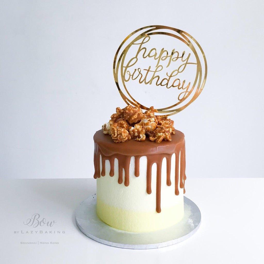 Bow by LazyBaking | Summer Workshop | Popcorn Caramel Cake | Workshop | Hong Kong