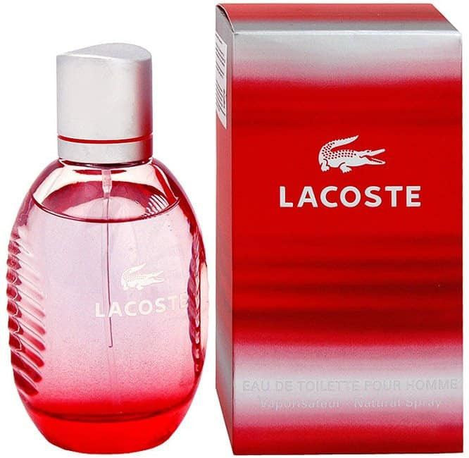 perfume lacoste red style in play