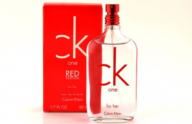 ck one red for her 50ml