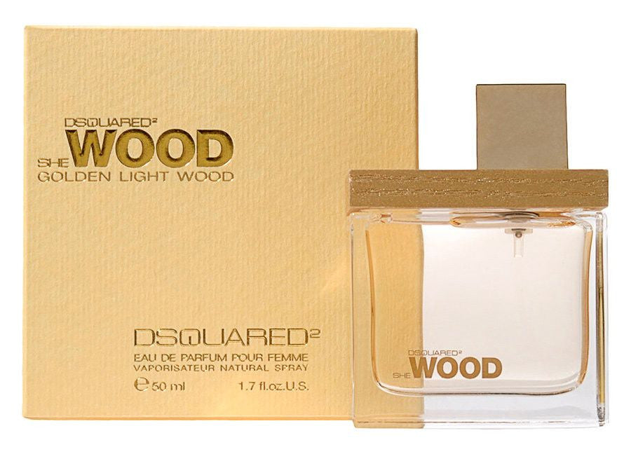 DSQUARED SHE WOOD GOLDEN LIGHT WOOD EDP 