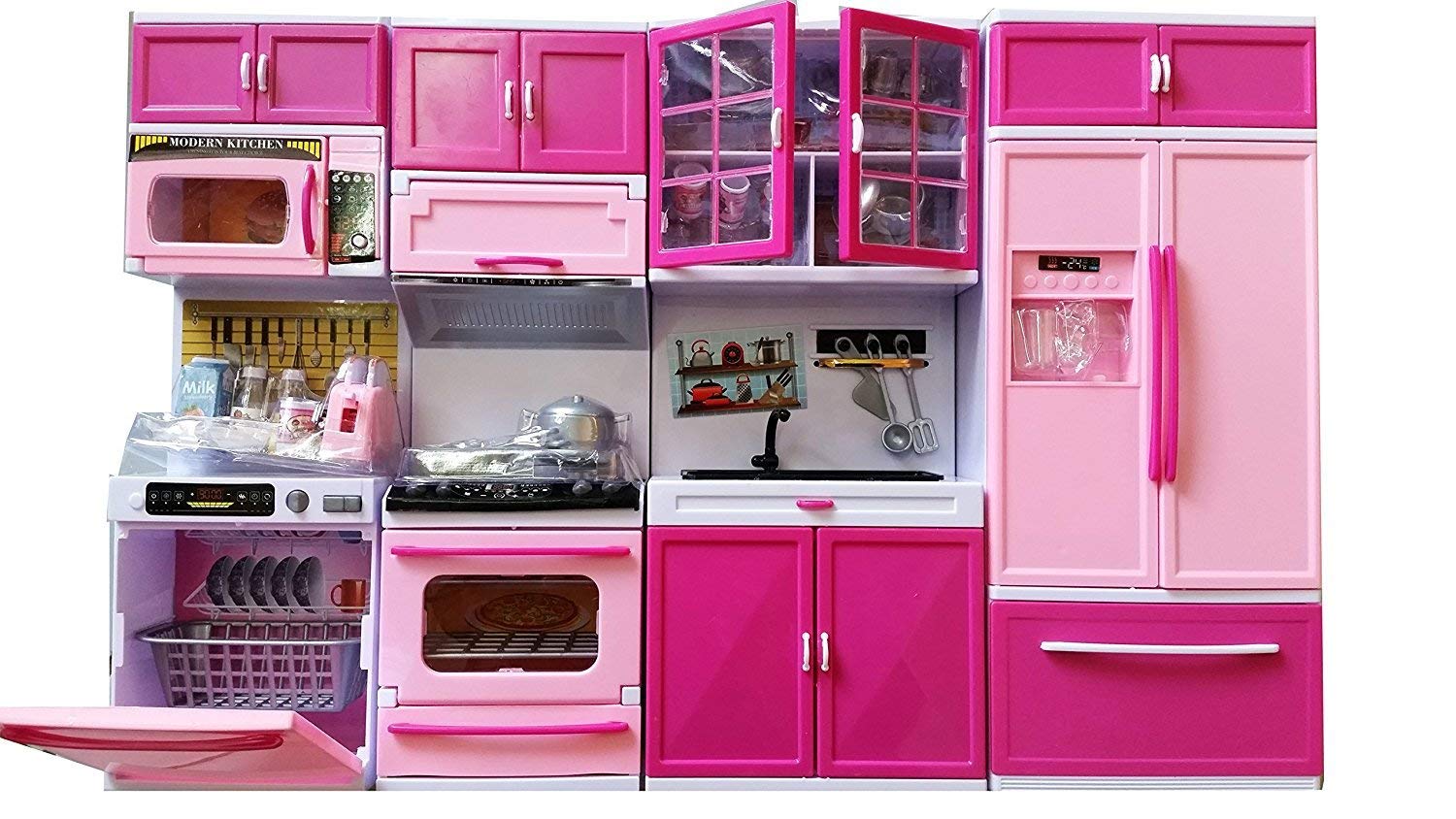 barbie kitchen set big