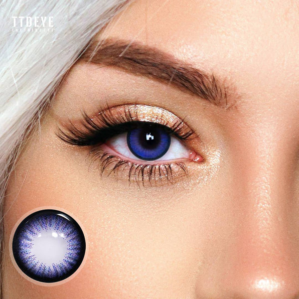 Order Blue-Purple Colored Contact Lenses - ttdeye