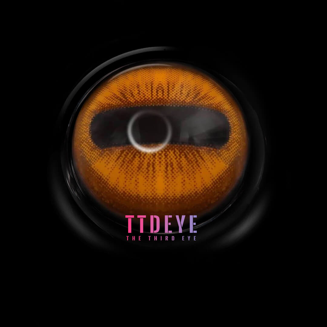 Ttdeye Goat Eye Brown Colored Contact Lenses Ttdeye