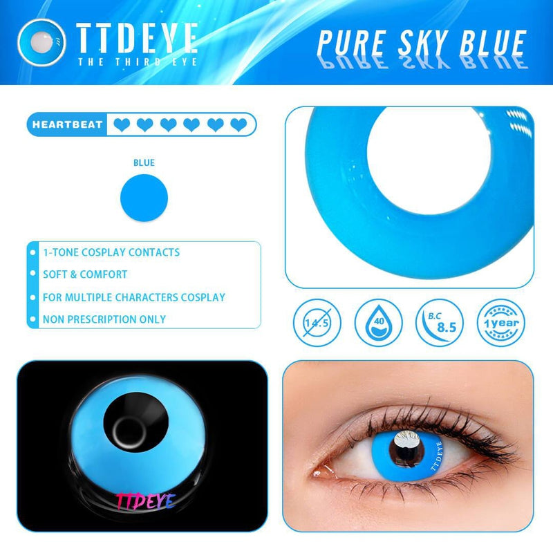 Featured image of post Blue Cosplay Contacts G g gbt blue calm like the a soothing blue with a normal fit this is well suited for cosplaying or adding a natural fresh pop of color