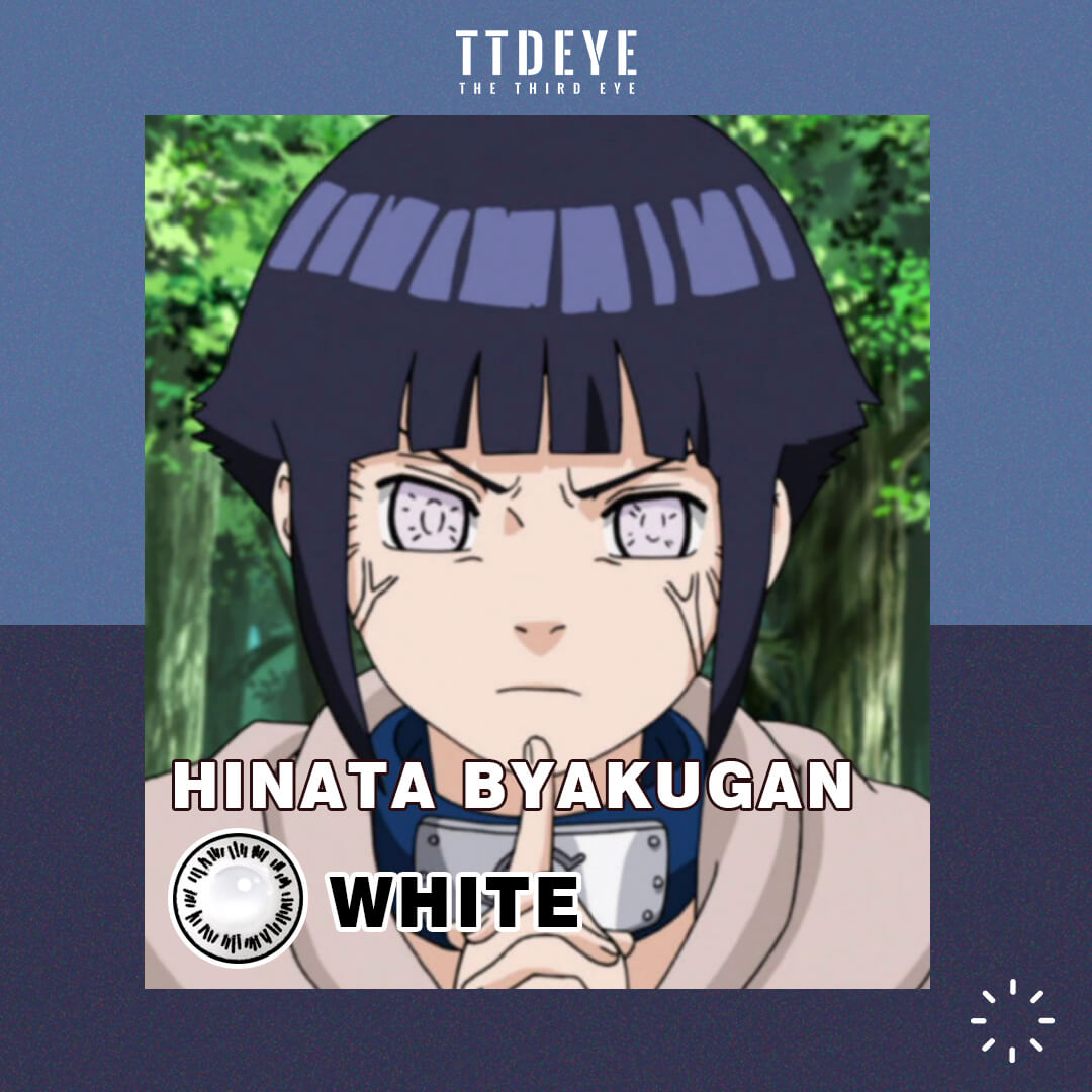 Ttdeye Hinata Byakugan White Colored Contact Lenses Ttdeye