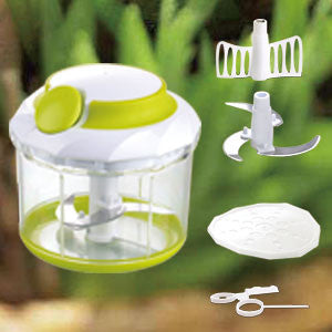 Manual Plastic Easy Vegetable Chopper, Capacity: 750 Ml