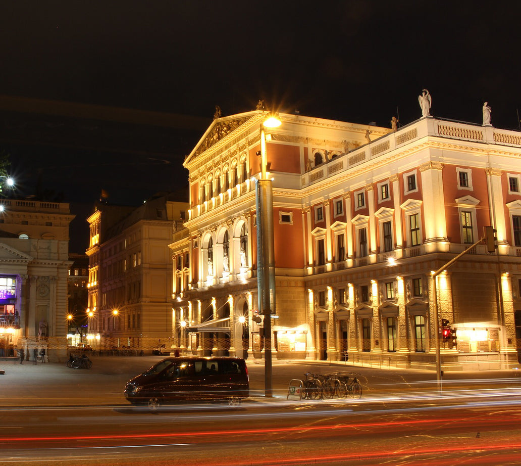 Musikverein at night