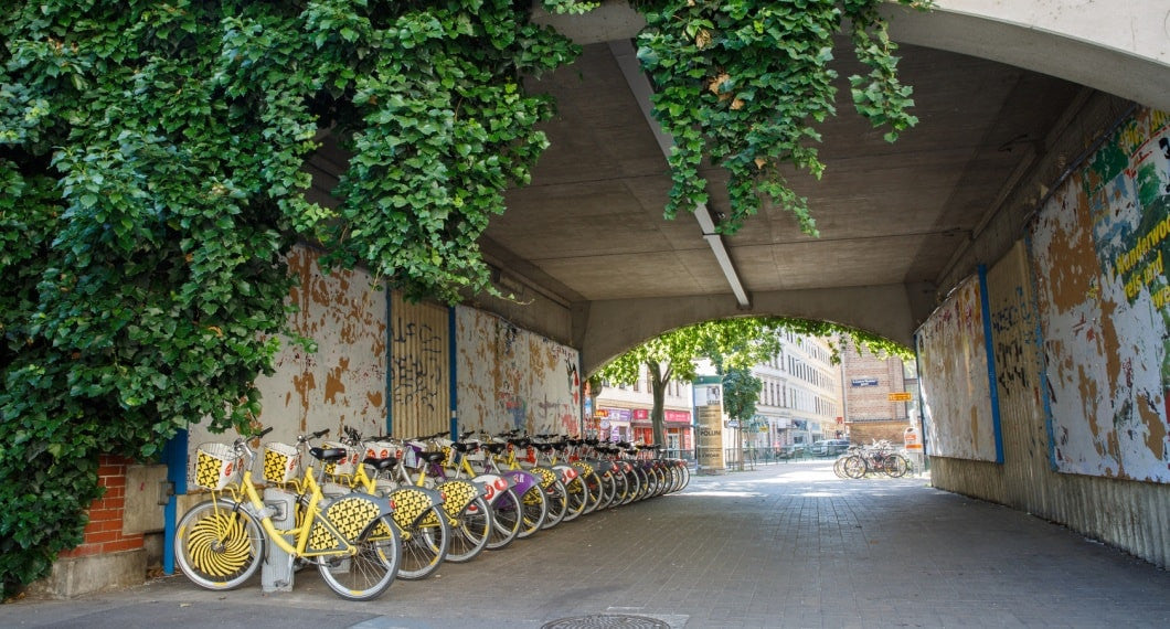 Vienna City Bike station