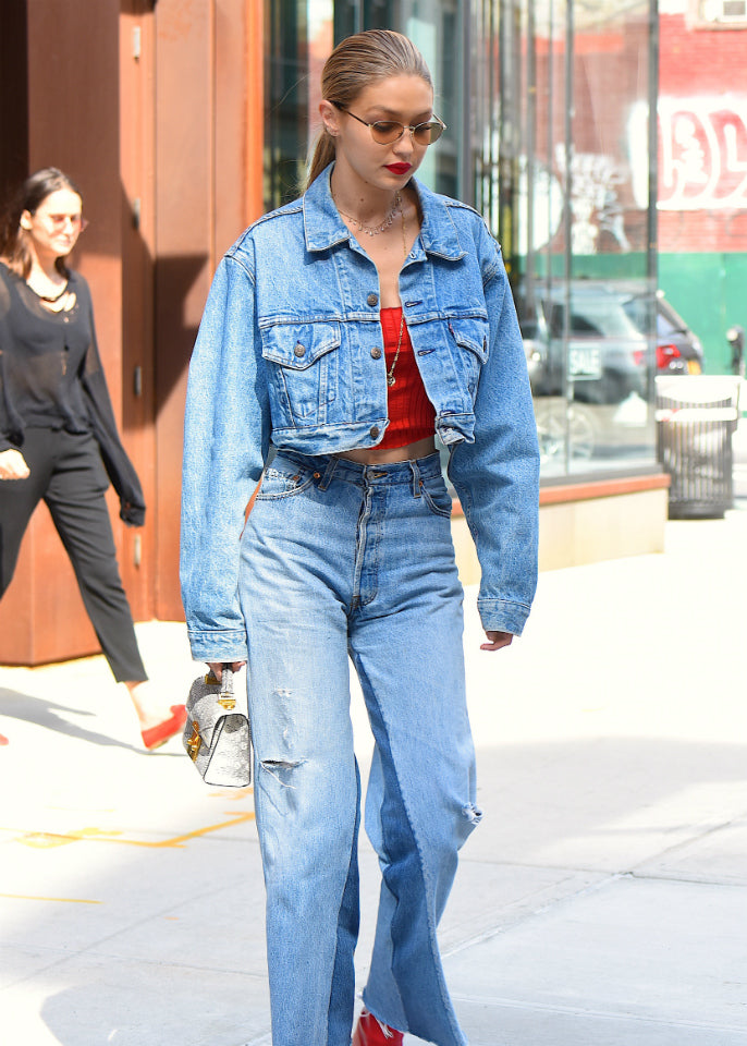80s jeans look