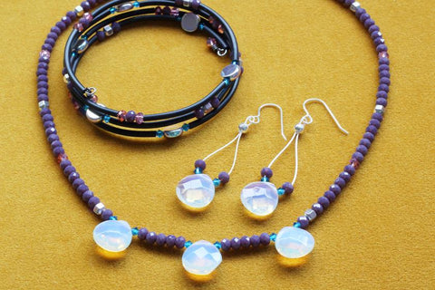 Handmade Opalite Jewellery Making Tutorials