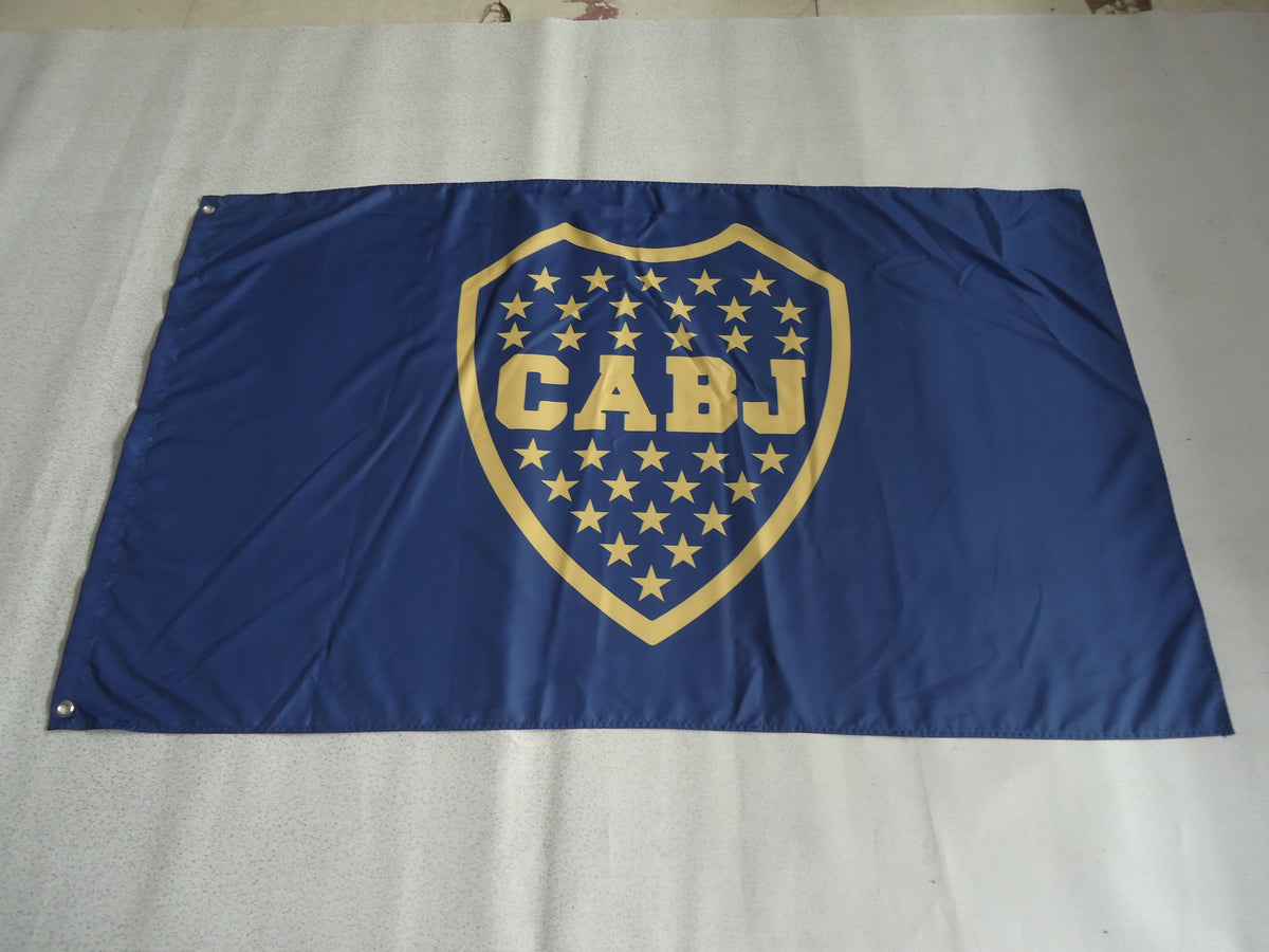Club Atlético Boca Juniors Flag-3x5ft CABJ Banner-100% polyester - flagsshop