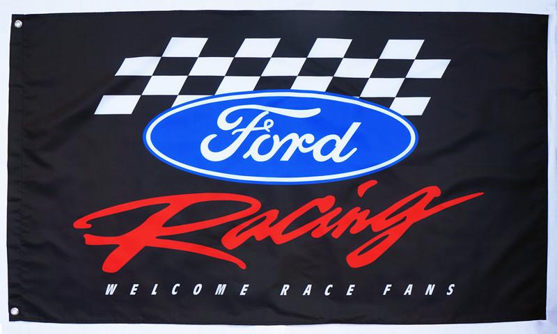 Ford Flag-3x5ft Banner-100% polyester-double sides printed - flagsshop