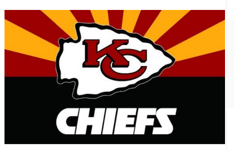 Kansas City Chiefs Flag-3x5 FT Banner-100% polyester-super bowl - flagsshop