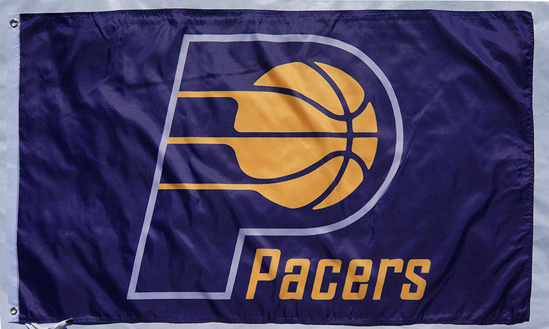 Indiana Pacers Flag-3x5FT Banner-100% polyester - flagsshop