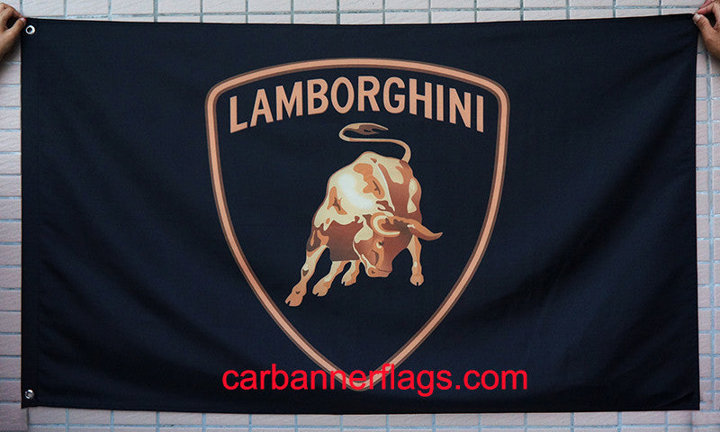 Lamborghini checkered Flag-3x5ft Banner-100% polyester - flagsshop