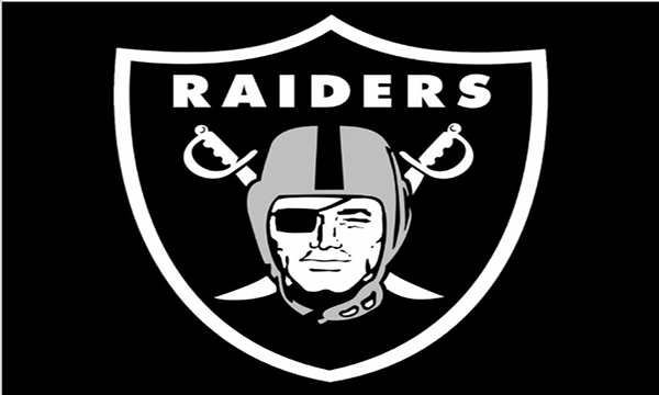 Oakland Raiders Flag-3x5FT NFL Banner-100% polyester-black - flagsshop