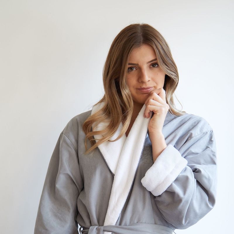 Soft-Touch Luxury Spa Bathrobe-image-0