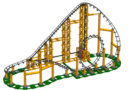 lego roller coaster