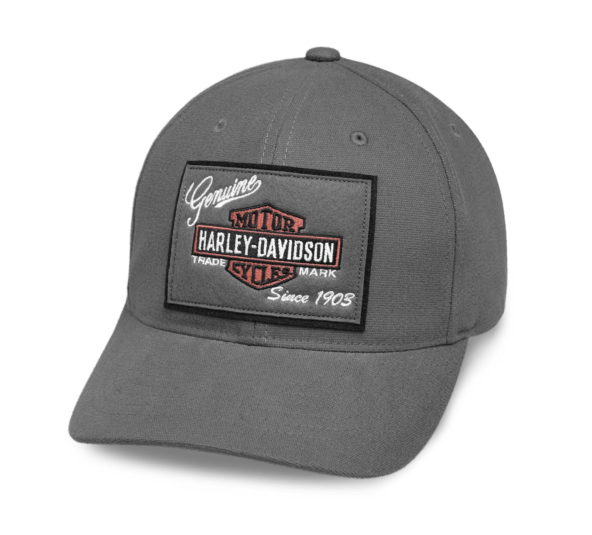 Harley-Davidson® Men's Genuine Oil Patch Cap - 99411-16VM