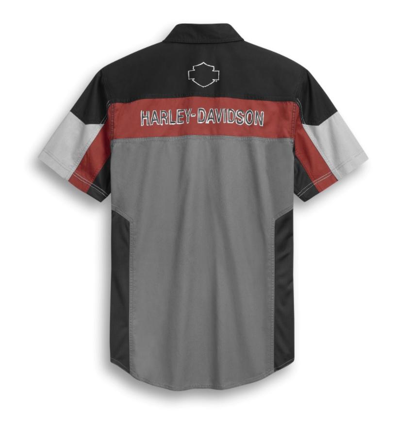 Harley-Davidson® Men's Performance Mesh Panel Shirt - 96298-20VM